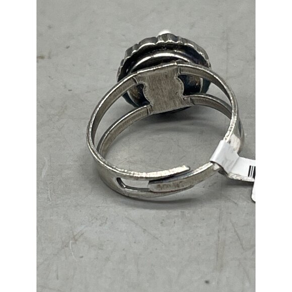 Mariana ring crystal handmade ring purple white one size R-7218 circle READ NEW - Picture 4 of 5